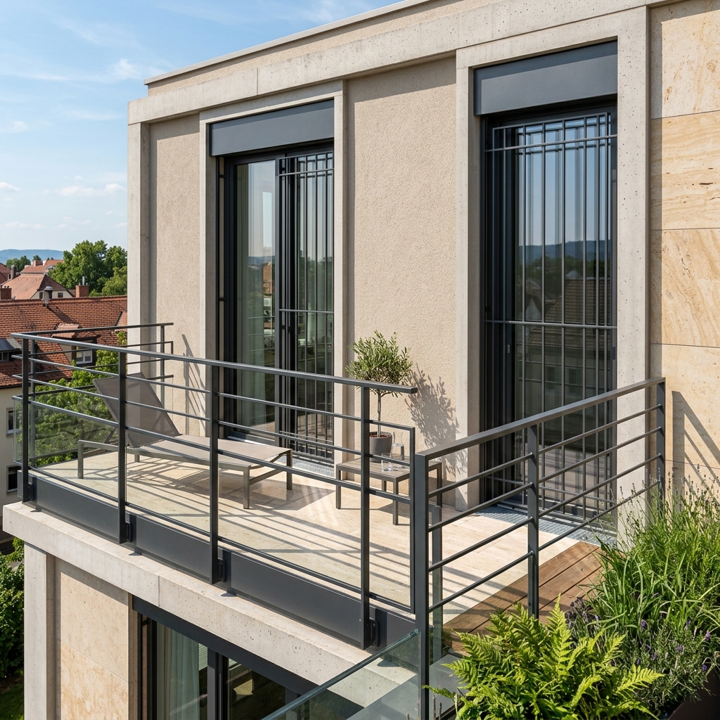 Balustrady balkonowe i kraty stalowe Krosno